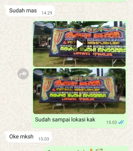 Pengiriman Papan Bunga Jatirangga Jatisampurna