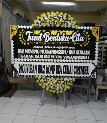 Papan Bunga di Jatirangga Jatisampurna